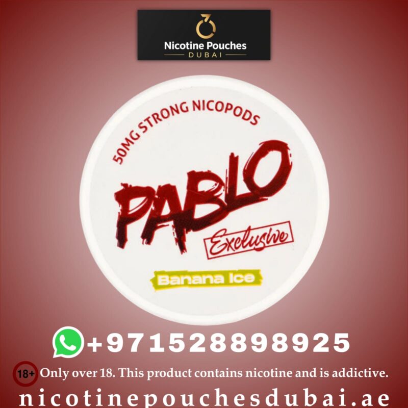 Pablo Banana Ice Nicotine Pouches