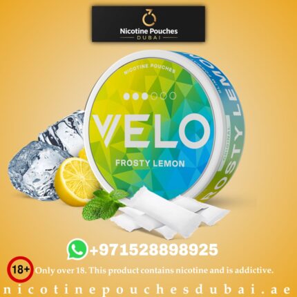 Pakistani Velo Frosty Lemon Nicotine Pouches (10mg) In Dubai