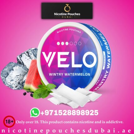 Pakistani Velo Wintry Watermelon Nicotine Pouches (10mg) In Dubai