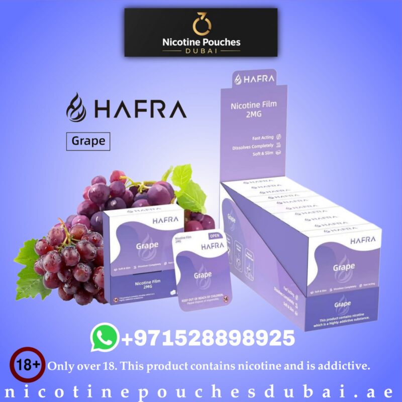 Hafra Grape Nicotine Pouches 2%