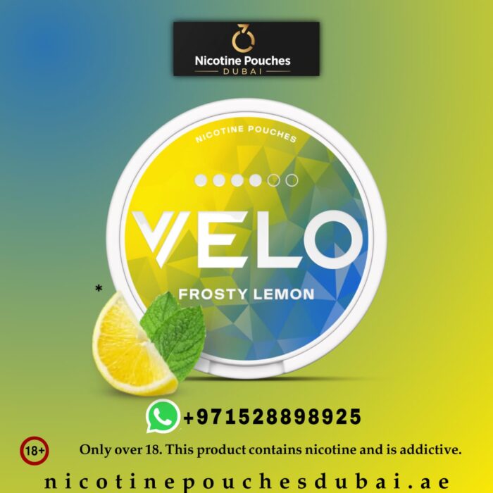 Velo Forsty Lemon Nicotine Pouches 10.8mg