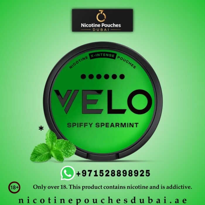 Velo Spiffy Spearmint Nicotine Pouches 17mg