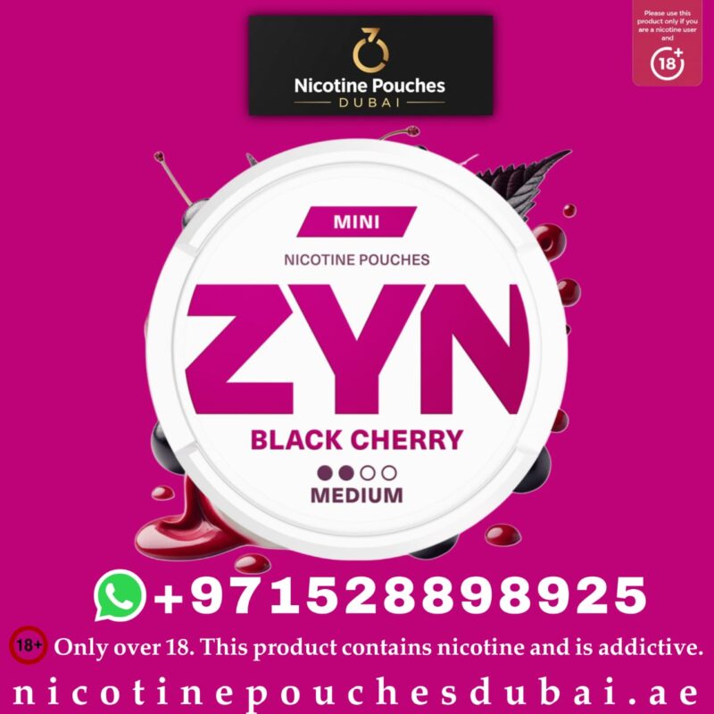 ZYN Black Cherry Nicotine Pouches 3mg