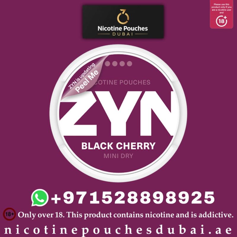 ZYN Black Cherry Mini Dry 6mg